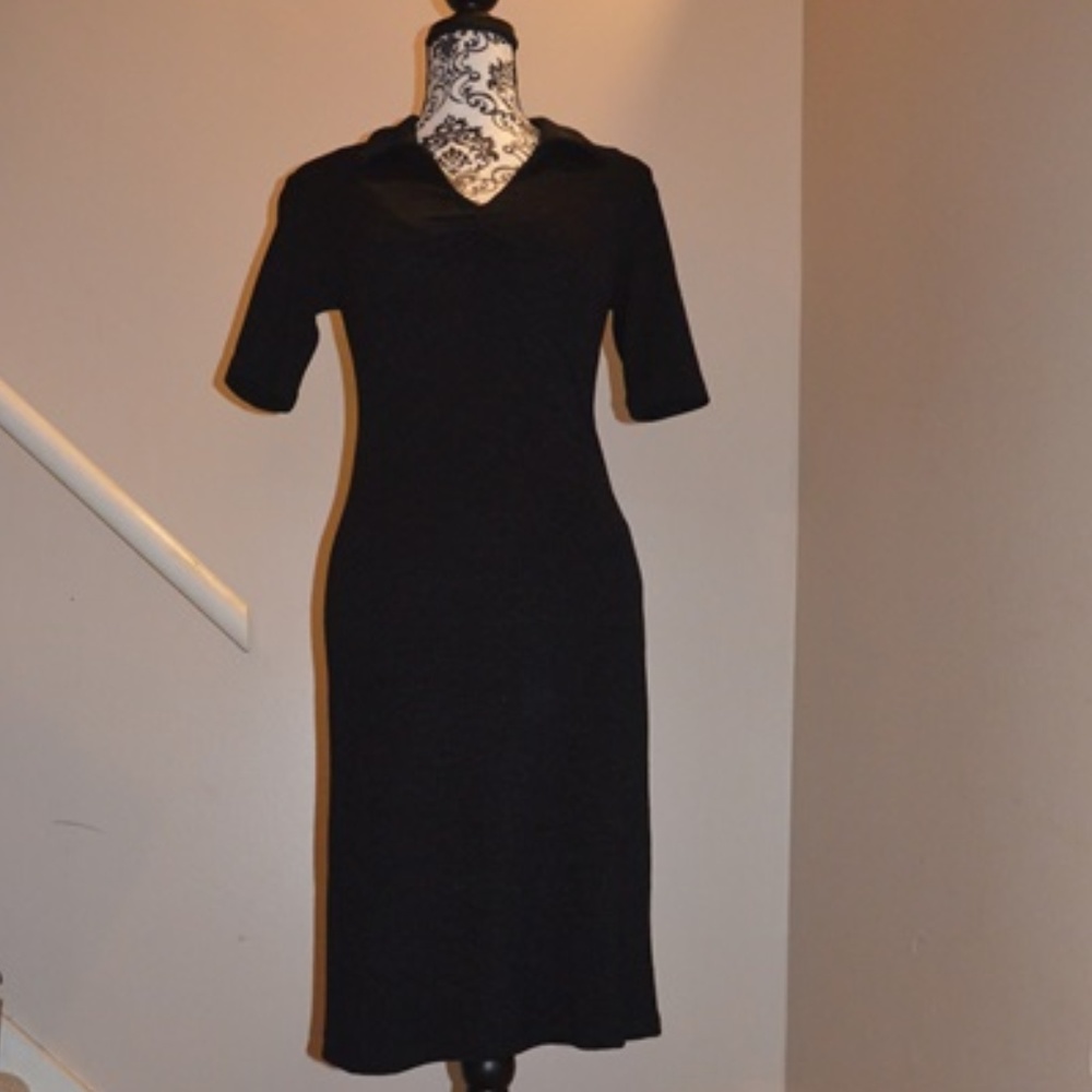 Black Mid Length Dress